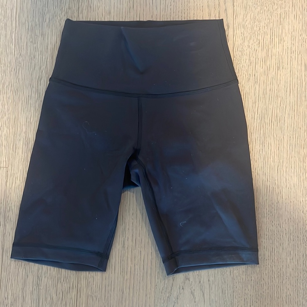 Lululemon Wunder Train 6” biker shorts black